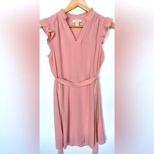 Mauve Pink Mini Dress Small
